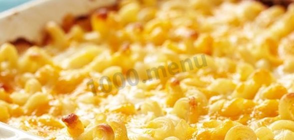 Запеканка из макарон с яйцом в духовке