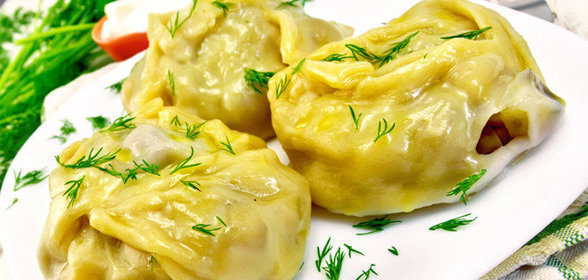 Манты классические в мультиварке