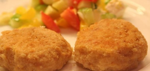 Котлеты из индейки с картофелем