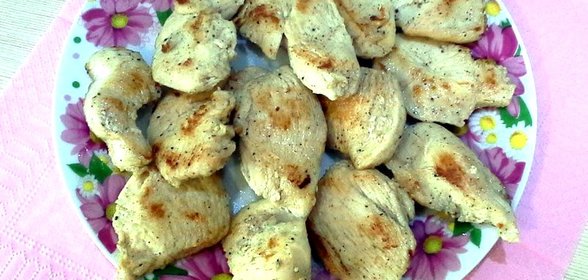 Куриная грудка в лимонном соке