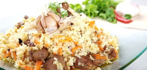 Ароматный плов из баранины