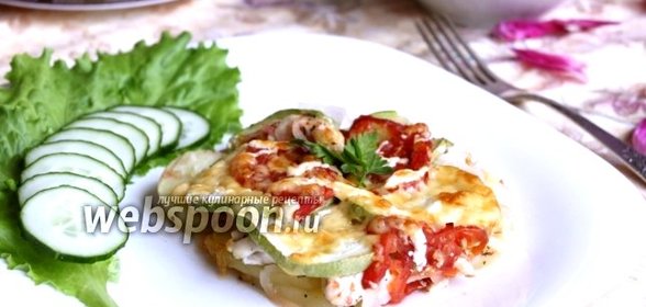 Запеканка с курицей и овощами «Сыто-круто»