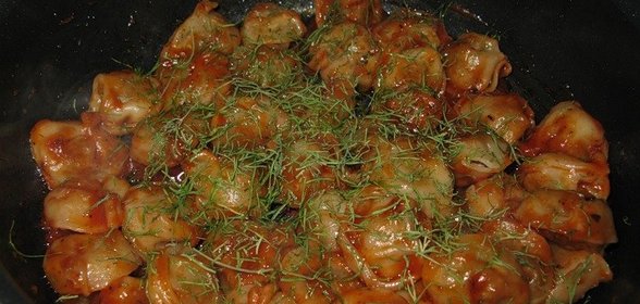 Пельмени с салом