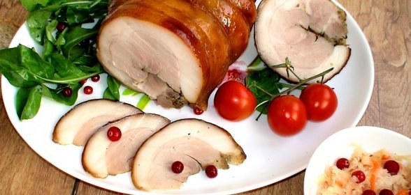 Рулька запеченная как пастрома