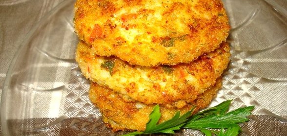 Рисовые котлеты