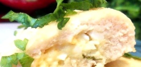 Зразы рыбные с яйцом