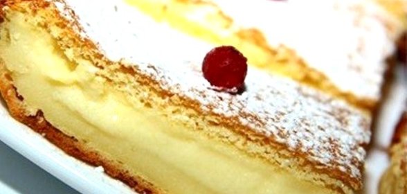 Нежный слоеный пирог