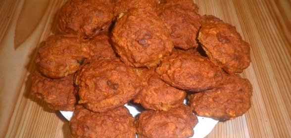 Тыквенно-овсяное печенье