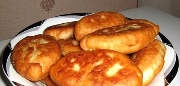 Пирожки постные бездрожжевые