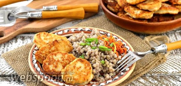 Молочные куриные оладьи