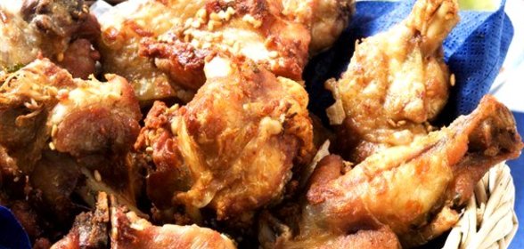 Жареная курица по‑южному