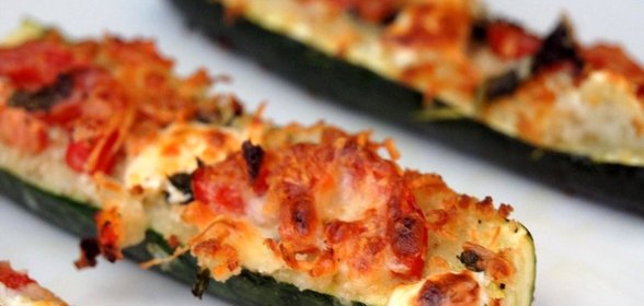 Кабачки, запеченные в духовке с сыром