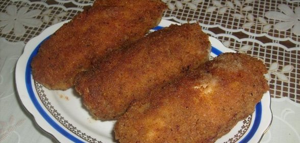Куриные котлеты по-киевски классические