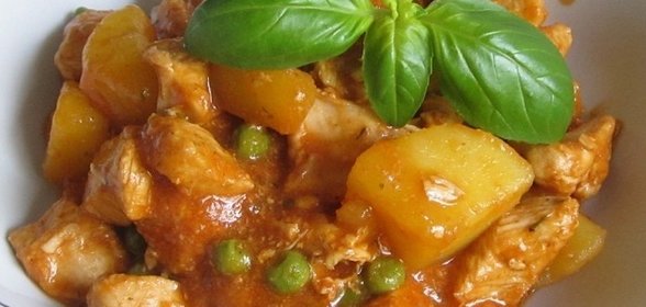 Рагу из картофеля и мяса