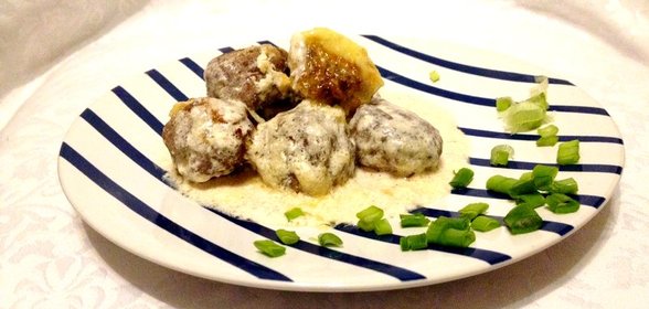 Фрикадельки из мяса глухаря