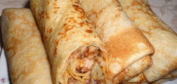 Блины Старорусские с гречневой кашей