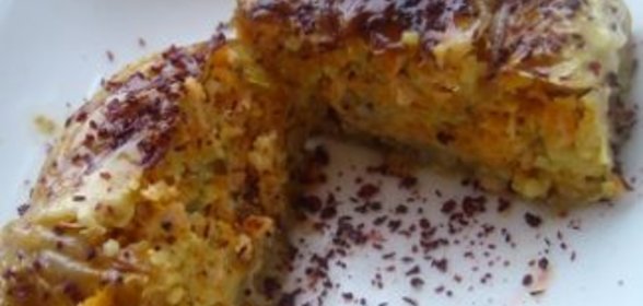 Голубцы с семгой и кус-кусом