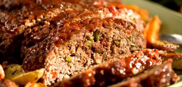 Мясной хлеб в аэрогриле