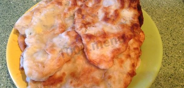 Тонкие пирожки с картошкой Крестьянские