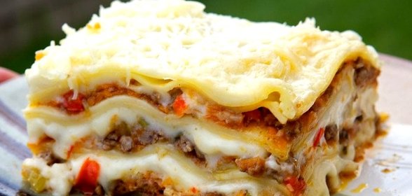Лазанья с мясом