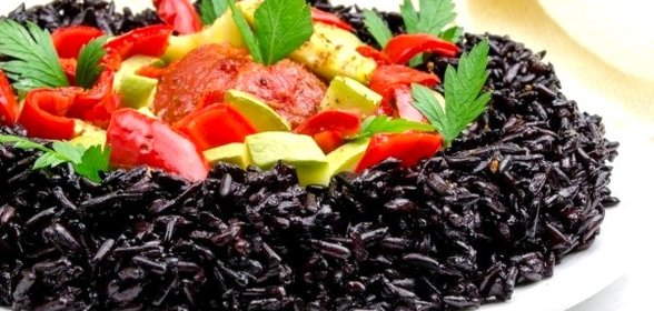 Дикий рис с овощами в мультиварке