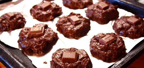 Нежнейшее шоколадное печенье