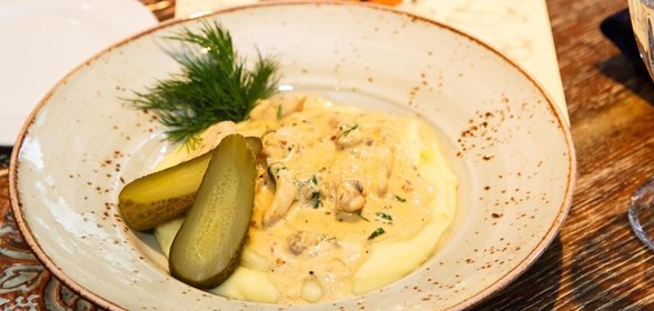 Бефстроганов из курицы
