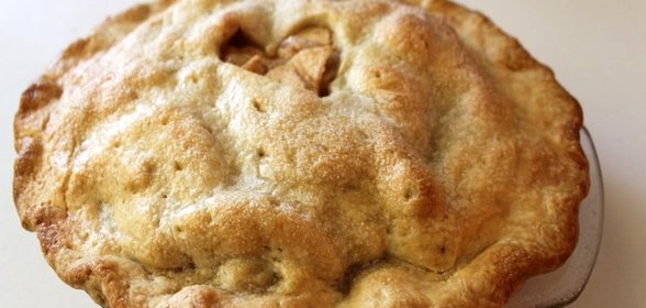 Яблочный пирог из дрожжевого теста