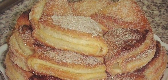 Печенье Поцелуйчики с творогом