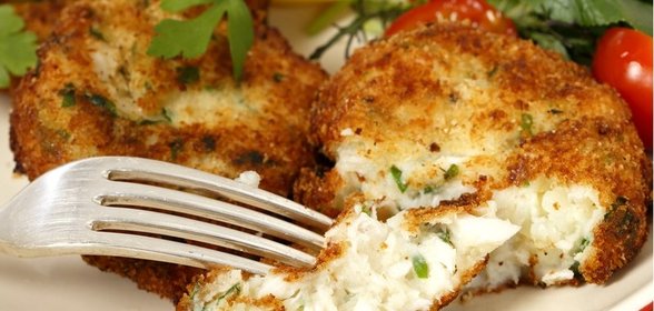 Рыбные котлеты из фарша
