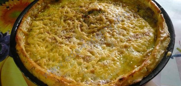 Картофельная запеканка с грибами в духовке