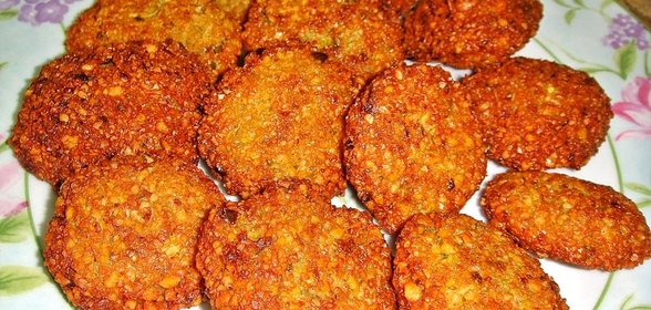 Котлеты из гороха вегетарианские