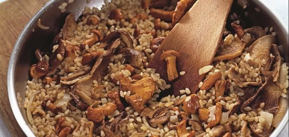 Грибное ризотто