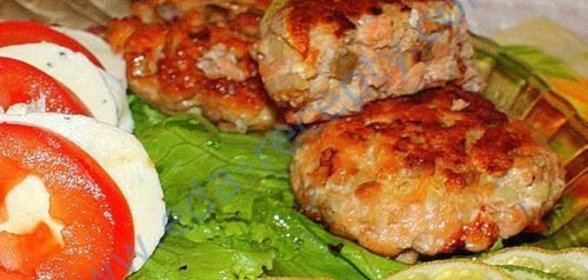 Котлеты рыбные диетические из горбуши