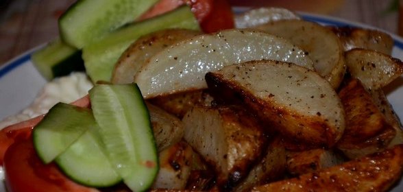 Картошечка чесночная
