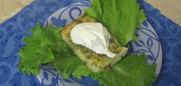 Запеканка из картофеля с сыром и чесноком