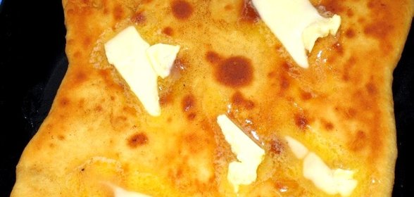 Хачапури с сыром на сковороде