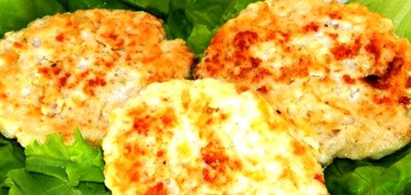 Куриные котлеты с яблоком
