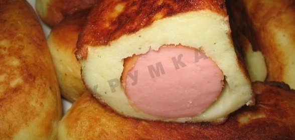 Сосиски в картофельном тесте