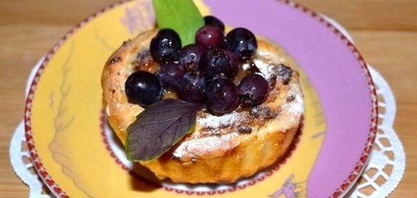 Корзиночки с творогом