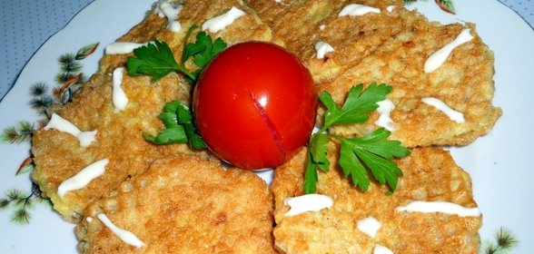 Вафельные котлеты