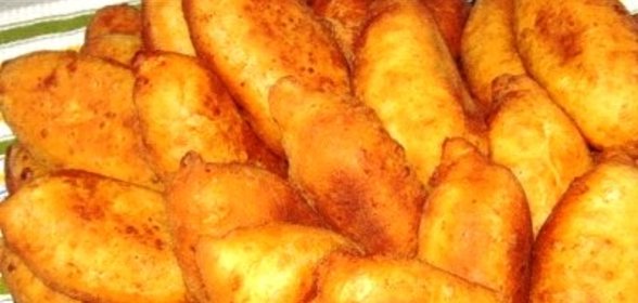 Пирожки с яйцом и мясом