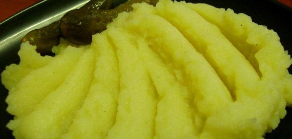 Картофельное пюре с горчицей