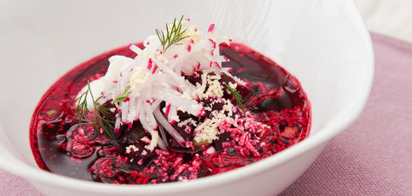 Язык под кисло-сладким соусом