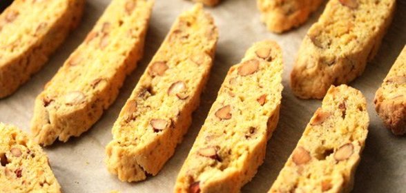 Апельсиново-миндальные бискотти