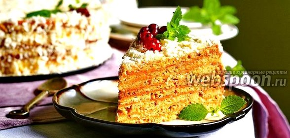 Арахисовый торт «Коровка»