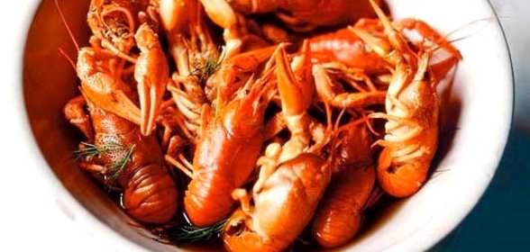 Вареные раки
