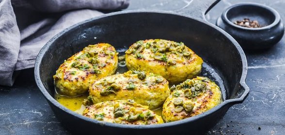 Куриные котлеты с огурцами от мэра Суздаля