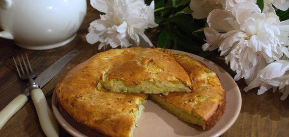 Капустный пирог из жидкого теста