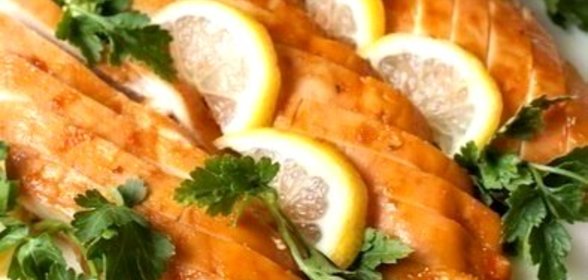 Медово-лимонные куриные грудки